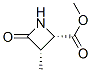 2-AZETIDINECARBOXYLIC ACID 3-METHYL-4-OXO-,METHYL ESTER,(2S-CIS)-