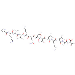L-Threonine,L-prolyl-L-lysyl-L-valyl-L-valyl-L-lysyl-L-glutaminyl-L-asparaginyl-L-threonyl-L-leucyl-L-lysyl-L-leucyl-L-alanyl-