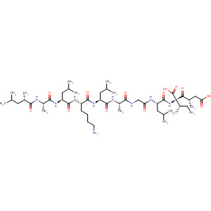 L-Isoleucine,L-leucyl-L-alanyl-L-leucyl-L-lysyl-L-leucyl-L-alanylglycyl-L-leucyl-L-a-aspartyl-