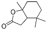 2(3H)-Benzofuranone, hexahydro-4,4,7a-trimethyl-