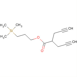 4-Pentynoic acid, 2-(2-propynyl)-, 3-(trimethylsilyl)propyl ester