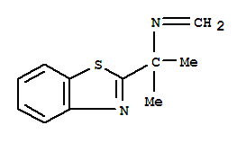 2-Benzothiazolemethanamine,a,a-dimethyl-N-methylene-