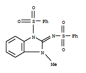 N-[(2E)-1-methyl-3-(phenylsulfonyl)-1,3-dihydro-2H-benzimidazol-2-ylidene]benzenesulfonamidato