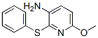 3-Amino-6-methoxy-2-(phenylthio)pyridine
