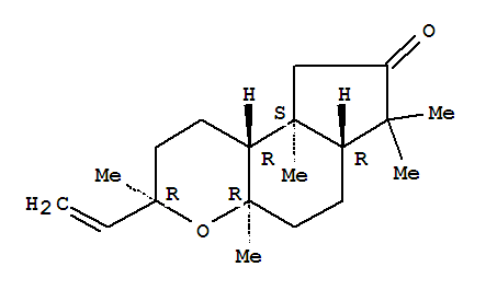 (3R)-1,2,3,4a,5,6,6aα,9,9a,9bα-Decahydro-3β,4aβ,7,7,9aβ-pentamethyl-3-vinylcyclopenta[f][1]benzopyran-8(7H)-one
