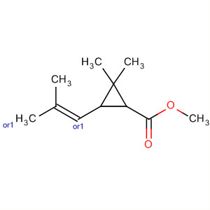 Cyclopropanecarboxylic acid, 2,2-dimethyl-3-(2-methyl-1-propenyl)-,methyl ester, (1R,3S)-rel-