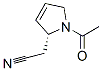 1H-PYRROLE-2-ACETONITRILE,1-ACETYL-2,5-DIHYDRO-,(R)-