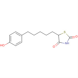 2,4-Thiazolidinedione, 5-[5-(4-hydroxyphenyl)pentyl]-