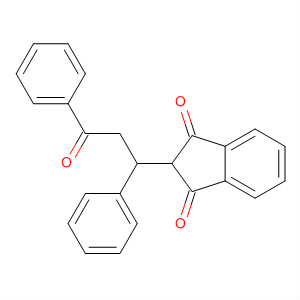 1H-Indene-1,3(2H)-dione, 2-(3-oxo-1,3-diphenylpropyl)-