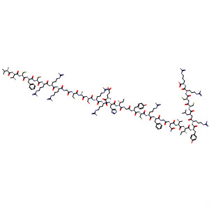 L-Arginine,L-valyl-L-threonyl-L-cysteinyl-L-phenylalanyl-L-cysteinyl-L-arginyl-L-arginyl-L-arginylglycyl-L-cysteinyl-L-alanyl-L-seryl-L-arginyl-L-a-glutamyl-L-arginyl-L-histidyl-L-isoleucylglycyl-L-tyrosyl-L-cysteinyl-L-arginyl-L-phenylalanylglycyl-L-aspa