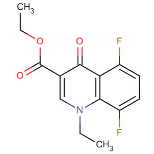 3-Quinolinecarboxylic acid, 1-ethyl-5,8-difluoro-1,4-dihydro-4-oxo-, ethylester