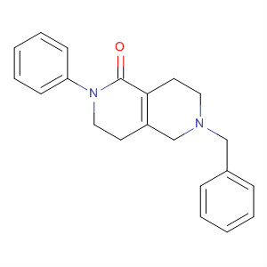 2,6-Naphthyridin-1(2H)-one,3,4,5,6,7,8-hexahydro-2-phenyl-6-(phenylmethyl)-