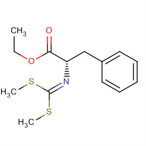 Phenylalanine, N-[bis(methylthio)methylene]-, ethyl ester