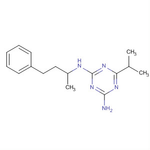 1,3,5-Triazine-2,4-diamine,6-(1-methylethyl)-N-(1-methyl-3-phenylpropyl)-
