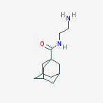 Tricyclo[3.3.1.13,7]decane-1-carboxamide, N-(2-aminoethyl)-