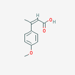 (2E)-3-(4-methoxyphenyl)but-2-enoic acid