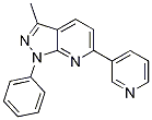 3-methyl-1-phenyl-6-pyridin-3-yl-1H-pyrazolo[3,4-b]pyridine