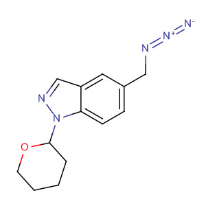 1H-Indazole, 5-(azidomethyl)-1-(tetrahydro-2H-pyran-2-yl)-