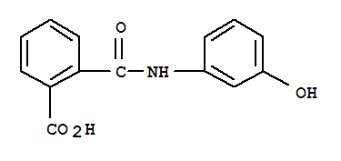 benzoic acid, 2-[[(3-hydroxyphenyl)amino]carbonyl]-