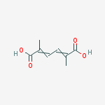 2,4-Hexadienedioic acid, 2,5-dimethyl-