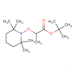 Propanoic acid, 2-[(2,2,6,6-tetramethyl-1-piperidinyl)oxy]-,1,1-dimethylethyl ester
