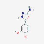 Phenol, 4-(5-amino-1,3,4-oxadiazol-2-yl)-2-methoxy-