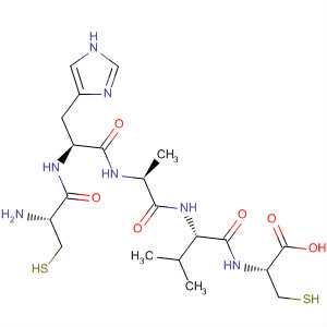 L-Cysteine, L-cysteinyl-L-histidyl-L-alanyl-L-valyl-