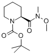 1-Piperidinecarboxylic acid, 2-[(methoxymethylamino)carbonyl]-,1,1-dimethylethyl ester, (2S)-