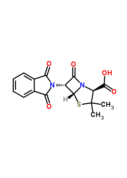 (2S,5R,6R)-6-(1,3-dioxo-1,3-dihydro-2H-isoindol-2-yl)-3,3-dimethyl-7-oxo-4-thia-1-azabicyclo[3.2.0]heptane-2-carboxylic acid