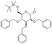 Methyl-6-O-(tert.-butyldimethylsilyl)-2,3,4-tri-O-benzyl-α-D-mannopyranoside