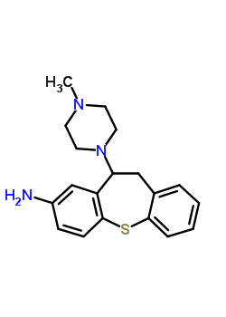 11-(4-methylpiperazin-1-yl)-10,11-dihydrodibenzo[b,f]thiepin-2-amine