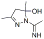 1H-Pyrazol-5-ol,  4,5-dihydro-1-(1-iminoethyl)-3,5-dimethyl-