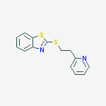 2-{[2-(pyridin-2-yl)ethyl]sulfanyl}-1,3-benzothiazole