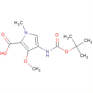1H-Pyrrole-2-carboxylic acid,4-[[(1,1-dimethylethoxy)carbonyl]amino]-3-methoxy-1-methyl-