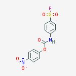 (4-nitrophenyl) N-(4-fluorosulfonylphenyl)carbamate