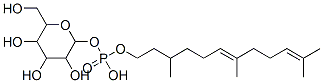 [3,4,5-trihydroxy-6-(hydroxymethyl)oxan-2-yl]oxy-(3,7,11-trimethyldodeca-6,10-dienoxy)phosphinic acid