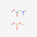 2-aminoacetic Acid;hydroxy-methoxy-oxophosphanium