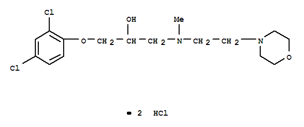 1-(2,4-dichlorophenoxy)-3-{methyl[2-(morpholin-4-yl)ethyl]amino}propan-2-ol dihydrochloride