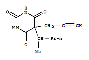 5-(pentan-2-yl)-5-(prop-2-yn-1-yl)pyrimidine-2,4,6(1H,3H,5H)-trione