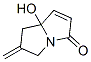 3H-Pyrrolizin-3-one,5,6,7,7a-tetrahydro-7a-hydroxy-6-methylene-