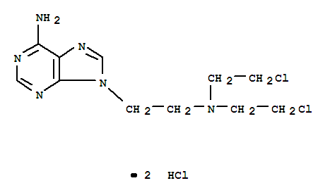 9-{2-[bis(2-chloroethyl)amino]ethyl}-9H-purin-6-amine