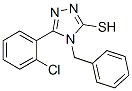 4-BENZYL-5-(2-CHLORO-PHENYL)-4H-[1,2,4]TRIAZOLE-3-THIOL