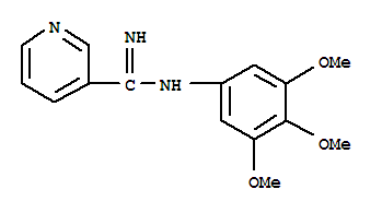 N'-(3,4,5-trimethoxyphenyl)pyridine-3-carboximidamide