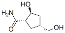 CYCLOPENTANECARBOXAMIDE,2-HYDROXY-4-(HYDROXYMETHYL)-,(1A,2SS,4A)-