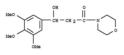 3-hydroxy-1-(morpholin-4-yl)-3-(3,4,5-trimethoxyphenyl)propan-1-one