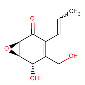 7-Oxabicyclo[4.1.0]hept-3-en-2-one,5-hydroxy-4-(hydroxymethyl)-3-(1E)-1-propenyl-, (1R,5S,6R)-