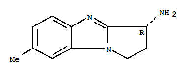 1H-Pyrrolo[1,2-a]benzimidazol-3-amine,2,3-dihydro-7-methyl-, (3R)-
