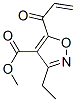 4-Isoxazolecarboxylicacid, 3-ethyl-5-(1-oxo-2-propen-1-yl)-, methyl ester