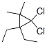 1,1-Dichloro-2,2-diethyl-3,3-dimethylcyclopropane