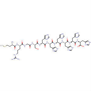 L-Histidine,L-methionyl-L-arginylglycyl-L-seryl-L-histidyl-L-histidyl-L-histidyl-L-histidyl-L-histidyl-